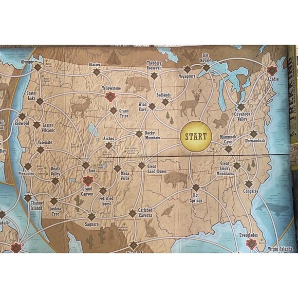 NEW Trekking The National Parks Board Game - Second Edition - Fun & Educational - Picture 7 of 12